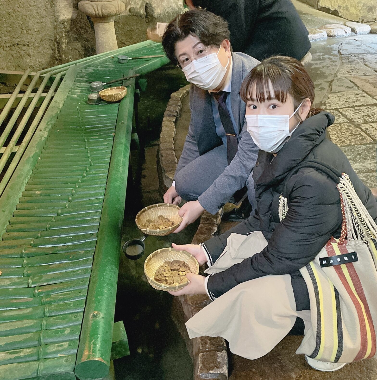 毎年恒例！ 銭洗い弁天の福銭を進呈します